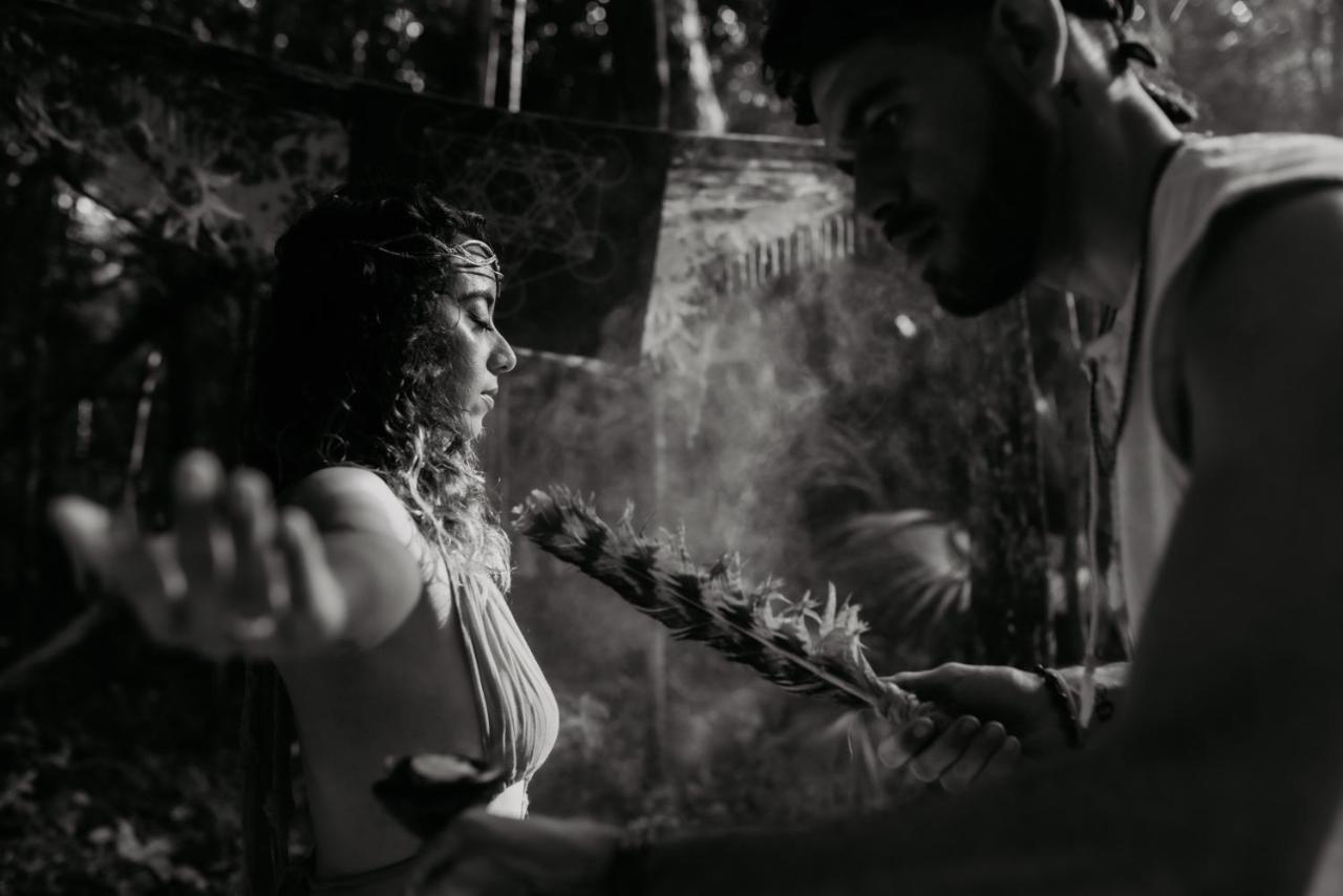 ホテル Lunita Jungle Experience プエルト・モレロス エクステリア 写真