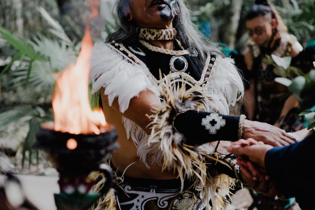 ホテル Lunita Jungle Experience プエルト・モレロス エクステリア 写真