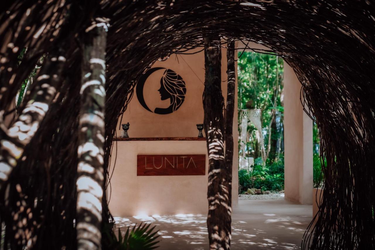 ホテル Lunita Jungle Experience プエルト・モレロス エクステリア 写真